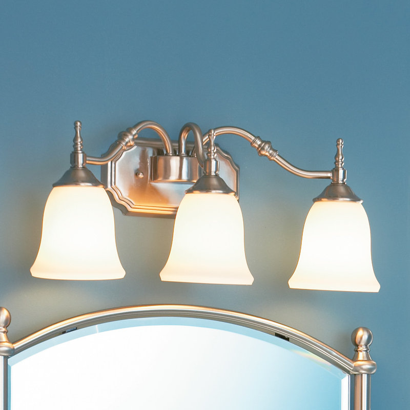 Niehoff Dimmable Vanity Light, Brushed Nickel