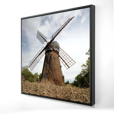Windmill Print On Canvas