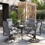 Fauteuil de patio pivotant Jeovoni-561177493