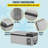 VEVOR 12 Volt Car Refrigerator Portable Freezer 16Qt Truck RV Fridge APP Control
