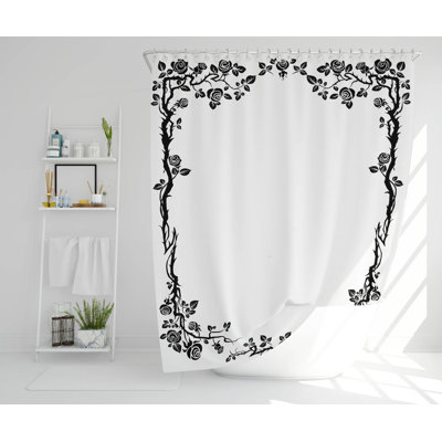 Craigwood Polyester Shower Curtain Set