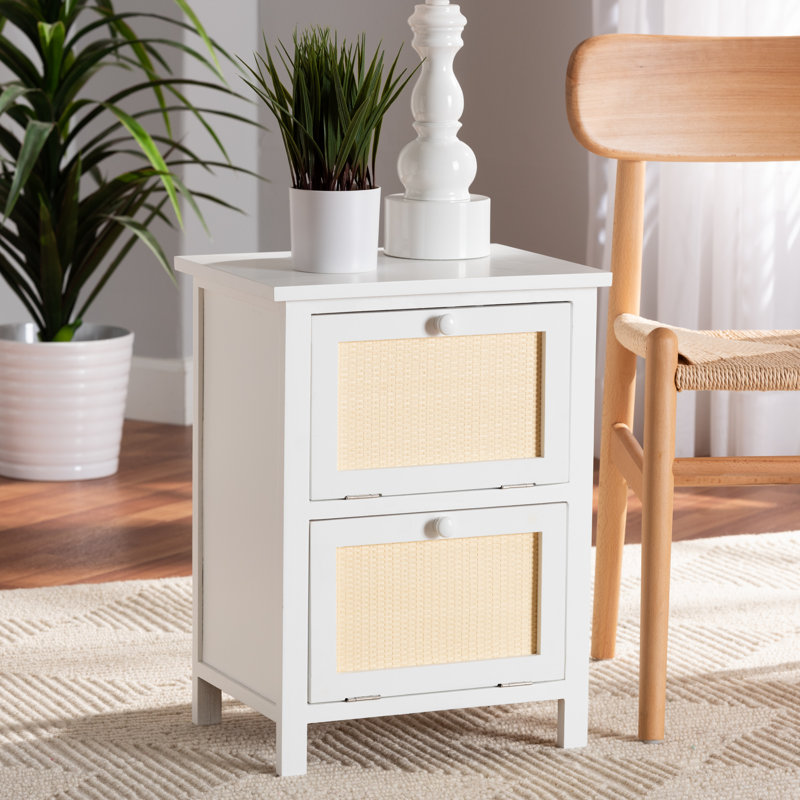 Celleste 15.7'' W Solid Wood Nightstand