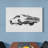 " Classic Car Sketch I "-2067843028