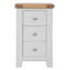 Melbourne 45cm W Solid Wood Bedside Table-86843671