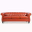 Canapé Chesterfield à accoudoirs roulés 3 places 84,65 po-396196680