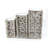 Van Reipen Mirrored Glass Top Nesting Tables