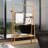 Neveyah 12.01'' Bamboo Clothing Rack
