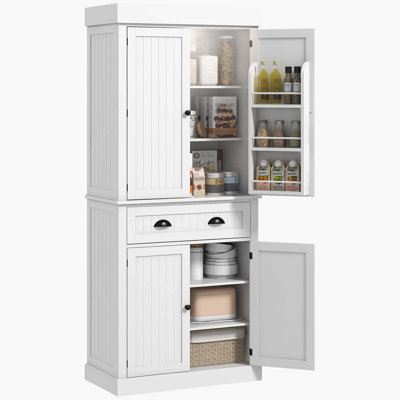 71" Kitchen Pantry Cabinet