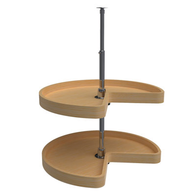 Organisateur de paresseux en bois à 2 tablettes Rev-A-Shelf 