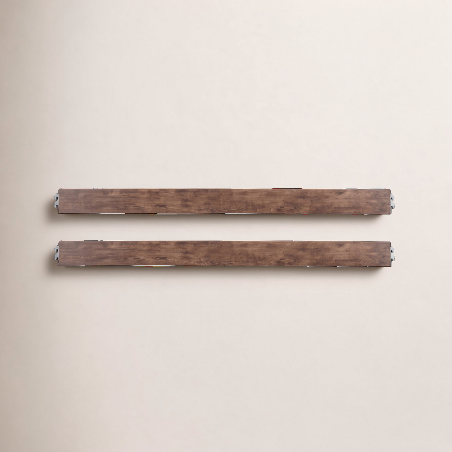 Charter Solid Hardwood Bed Rail, Brown