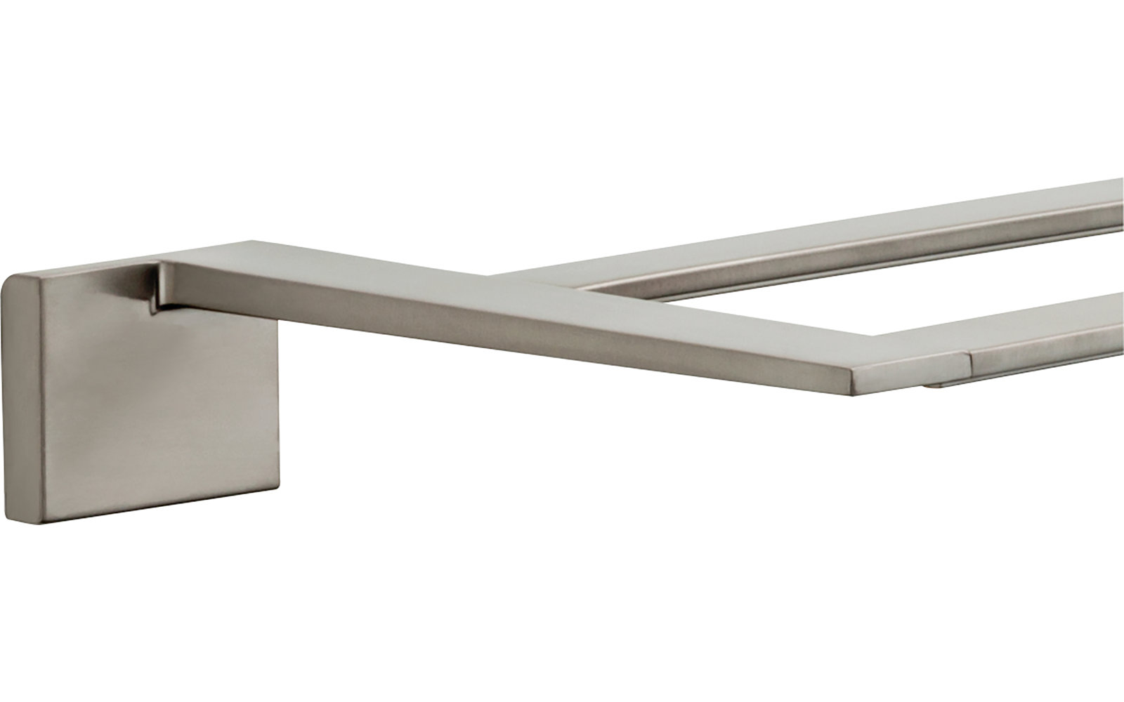 Vero 24" Double Wall-Mounted Towel Bar, Brilliance Stainless