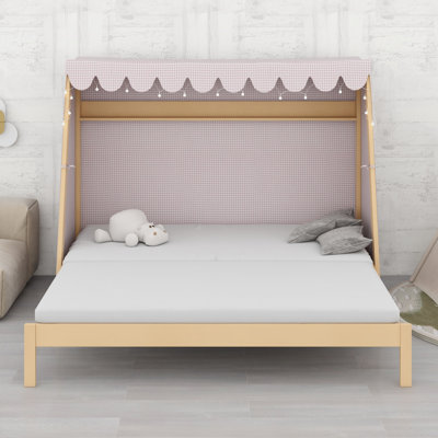 Lit moderne pour enfants, lit gigogne, tablette, tente et tout-en-un Light