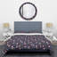 Ensemble de housse de couette ferme en microfibre mauve à la main-40701759