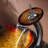 Copper Glass Circular Vessel Bathroom Sink with Faucet-9112503