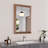 Lunara Belveled Edged Accent Rectangular Bathroom Wall Mirror with Tempered Glass & Rust-proof Aluminimn Framed-239064154-239064153