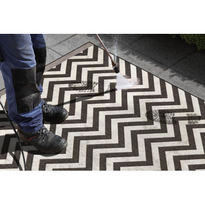 Palma Woven Black Rug