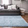  Tapis bleu ardoise
