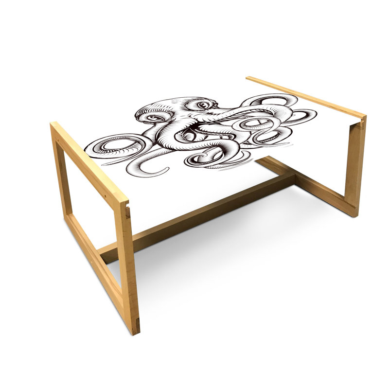 Jak-John Sled Coffee Table, 90cm H x 62cm W x 40cm D