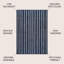 Tapis bleu marine / gris délavé Random-930668196