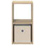 25.5cm W Composite Bedside Table-380249351