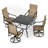 Bhairavi 4-Person Patio Dining Set-578871721