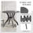 Elegant Oak Dining Set