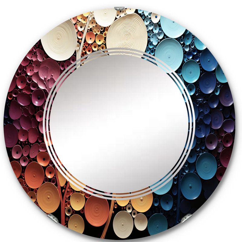 Miroir mural Chryses, 24 po x 24 po