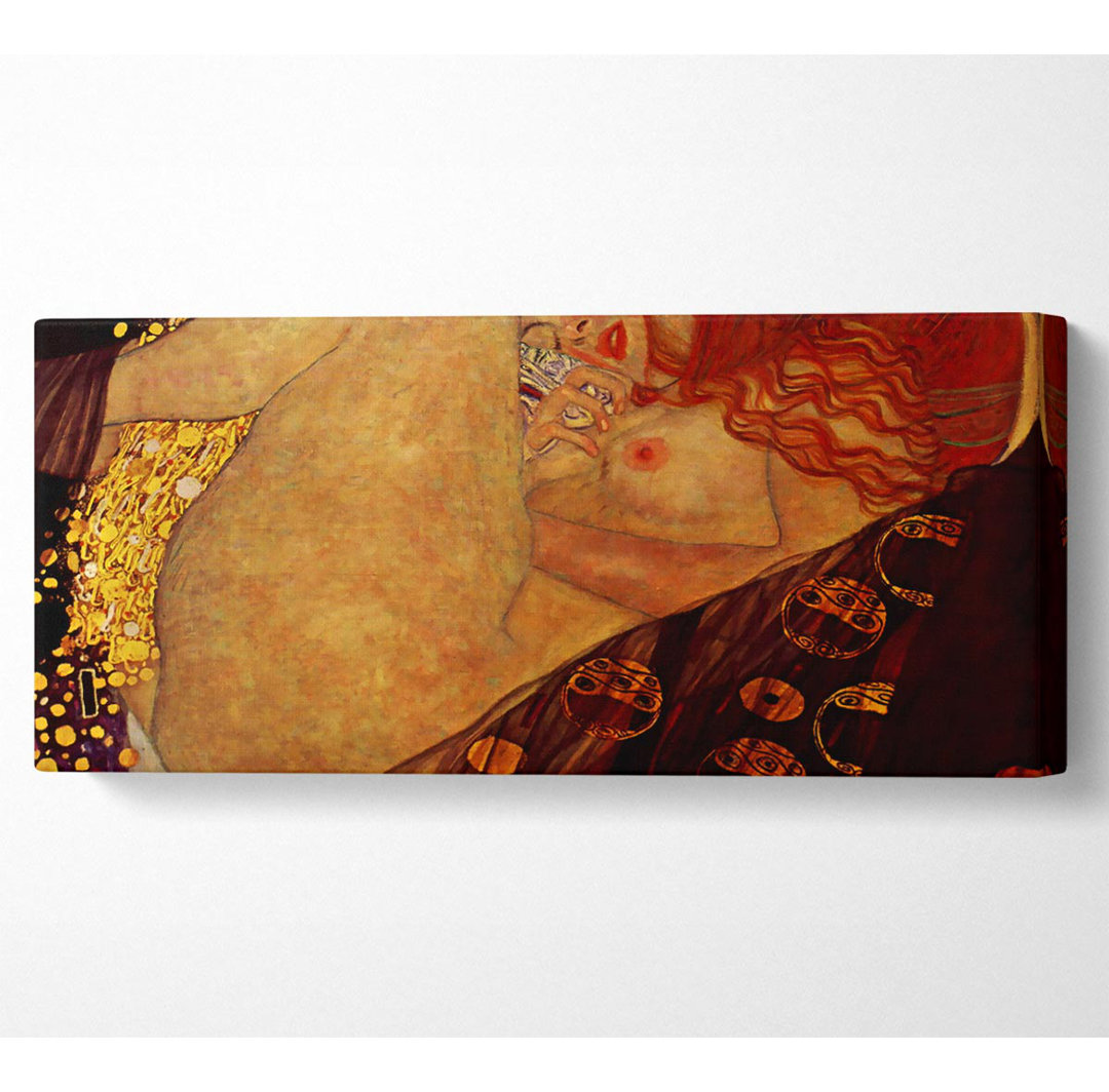 Klimt Danae - Kunstdrucke auf Leinwand - Wrapped Canvas