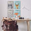 Ensemble de toiles 4 pièces Inspiring Whimsical Animals, design par Kim Allen-1967555761