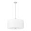 Luminaire suspendu 1 lumière Linden en nickel brossé 24 pouces-123223132
