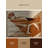 Machine Washable Peirsen Cougar Puma Modern Geometric Rug in Beige – Beige Binding-1085028224