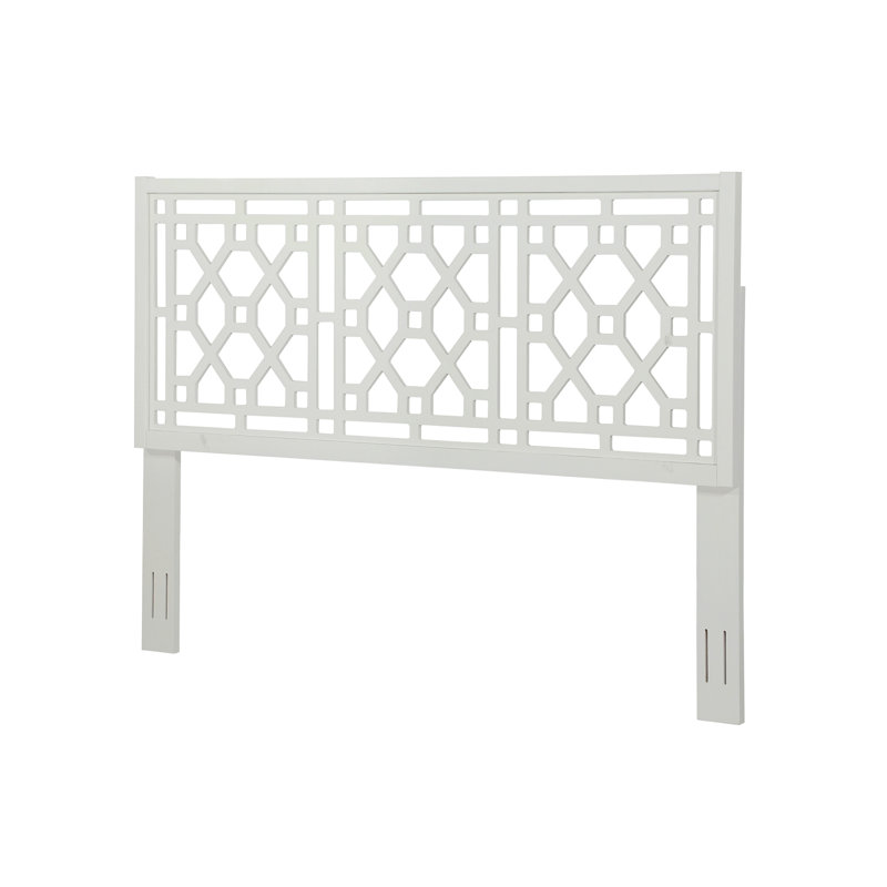 Tabor Chippendale White Headboard - King, King