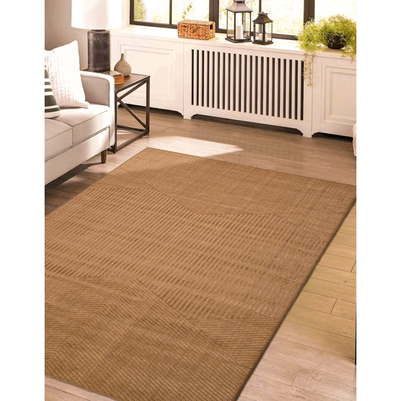 Kashkuli Gabbeh Beige Rug 6'5" x 9'9"