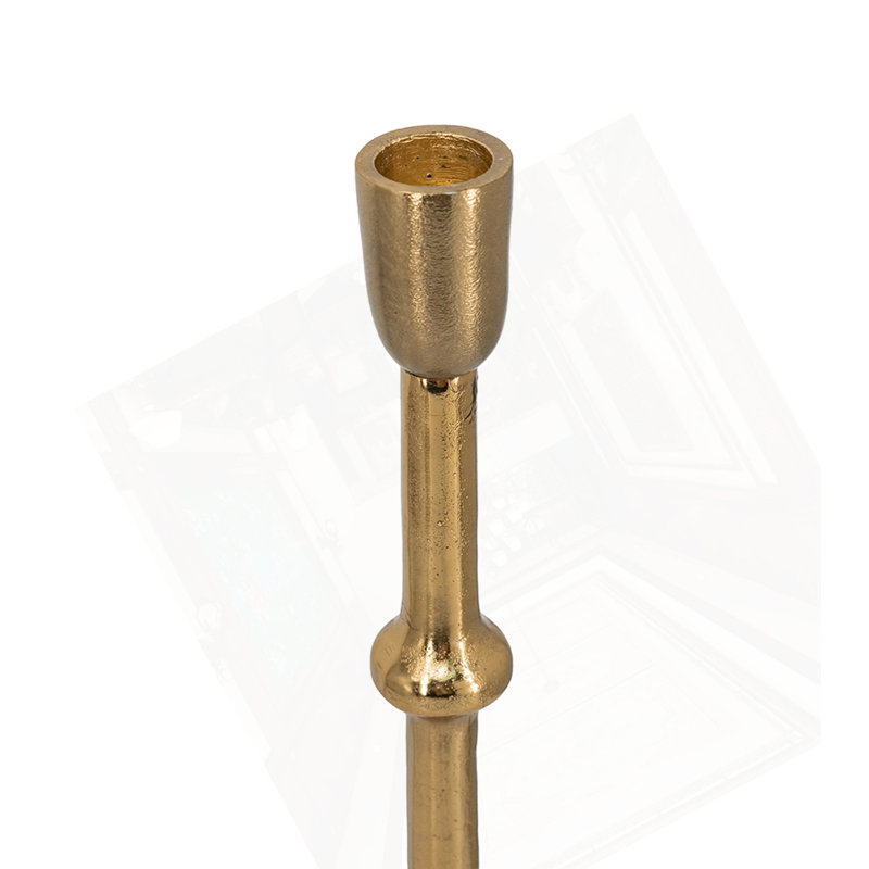 Porte-bougie effilé D5x19, H 19 po x l 5 po x P 5 po