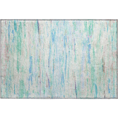 Premium Machine Washable Pirtle Abstract Rug