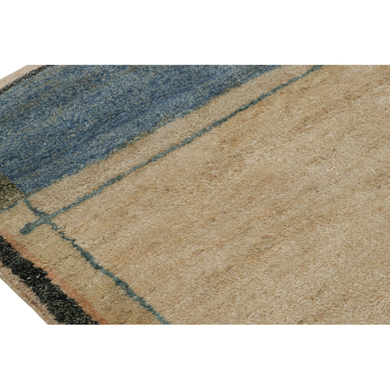 Silk Geometric Area Rug