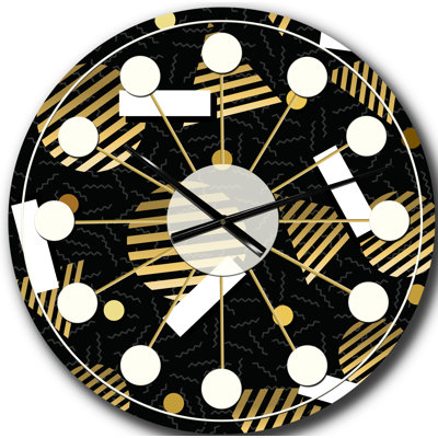 Horloge murale rétro Mid-Century