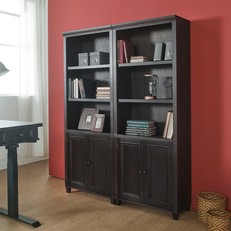 Pratt Door Bookcase, Black