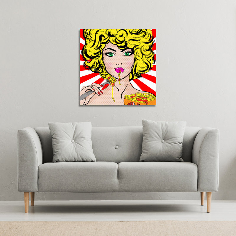 No Title by Andrew Lee - Wrapped Canvas Print