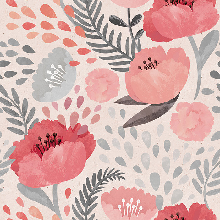 Brehea 2.5m x 2.5m Matte Mural, 152 x 104cm