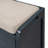 Versatile Use Wood Shoe Storage Bench with Removable Basket and 2 Drawers-1712727503