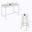 Ensemble de table de cuisine 5 pièces à hauteur de comptoir, table de bar avec 4 tabourets
