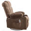 Fauteuil inclinable pivotant surdimensionné et massant avec chauffage lombaire et multiples fonctions pour un confort et une détente ultimes-377872221