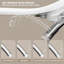 Toilette intelligente avec bidet intégré, toilette à ouverture et fermeture automatique à une pièce ADA, siège chauffant, lavage avant et arrière, affichage à DEL, veilleuse, installation brute de 12 po-130060239