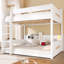 Lit superposé grand sur grand avec tablettes de rangement et ports USB-61672143