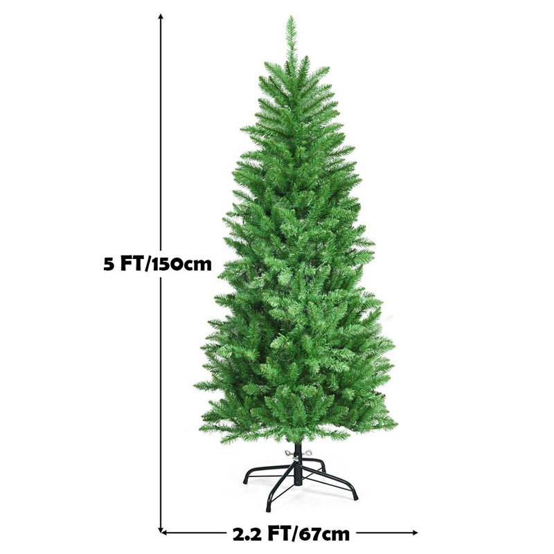 4.92' H Lighted Artificial Christmas Tree