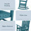 Chaise berçante d'extérieur Kiomara-846018203-810216028