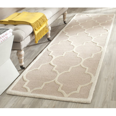 Tapis en laine touffeté à la main Cannen