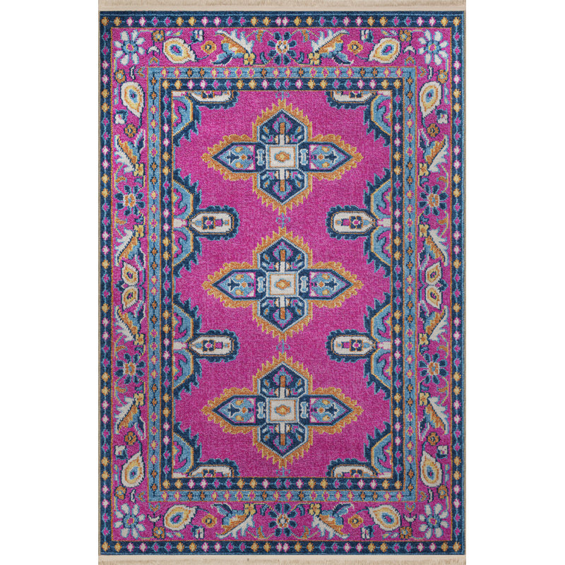 Moroccan Indoor / Outdoor Rug, Runner 2'8" x 6'7"