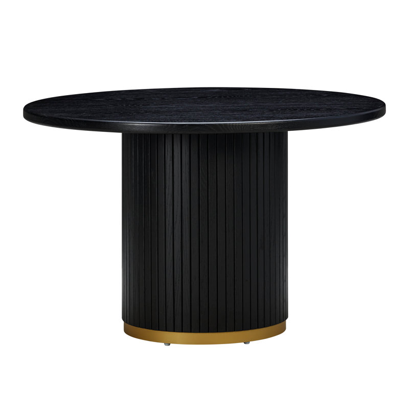 Table de salle à manger Tov Furniture Chelsea, Noir